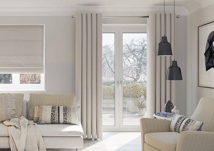 Oslo, Cream - Made to Measure Curtains - Image 3